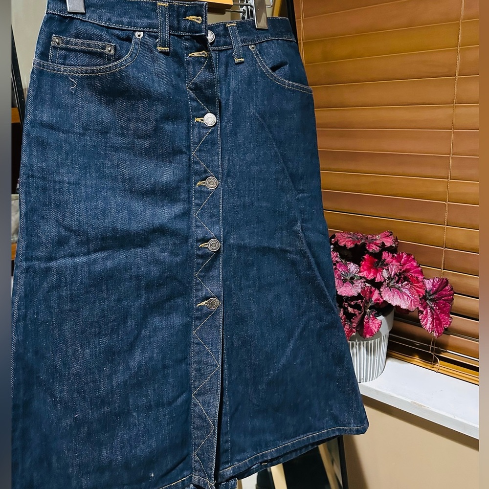 Denim Skirt.
